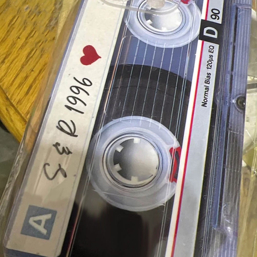Custom Vintage Cassette Tape Phone Case, 80's Retro Style Audio Mixtape Case for iPhone All Models