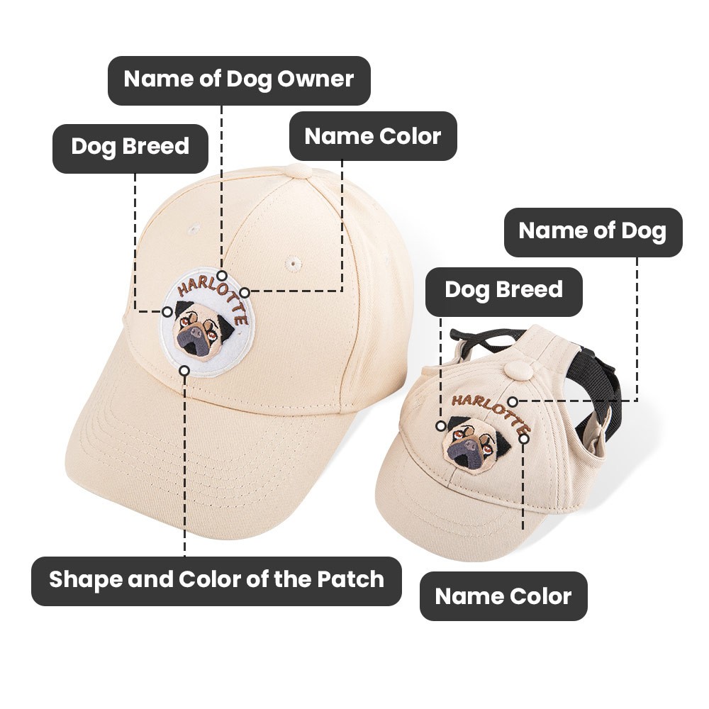dog hat & dog mom hat