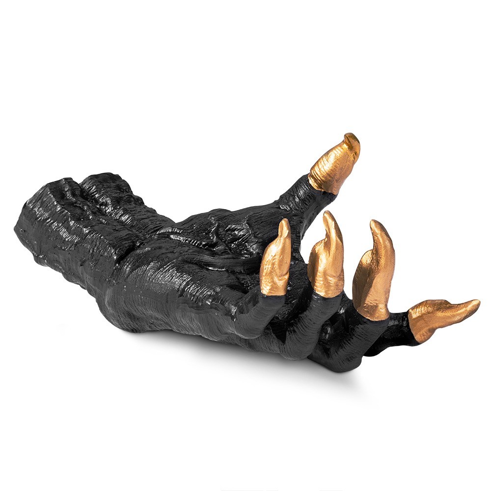 Witch's Demon Hand Wall Hanging Statues, Halloween Room Decor, Hand Wall Art Aesthetic, Gothic Jewelry Holder, Spooky Home Decor, Skeleton Life Size