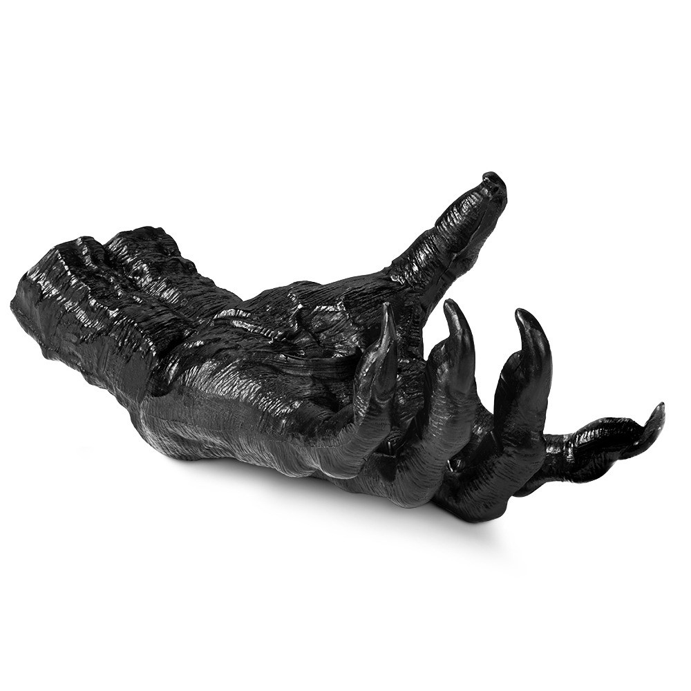 Witch's Demon Hand Wall Hanging Statues, Halloween Room Decor, Hand Wall Art Aesthetic, Gothic Jewelry Holder, Spooky Home Decor, Skeleton Life Size
