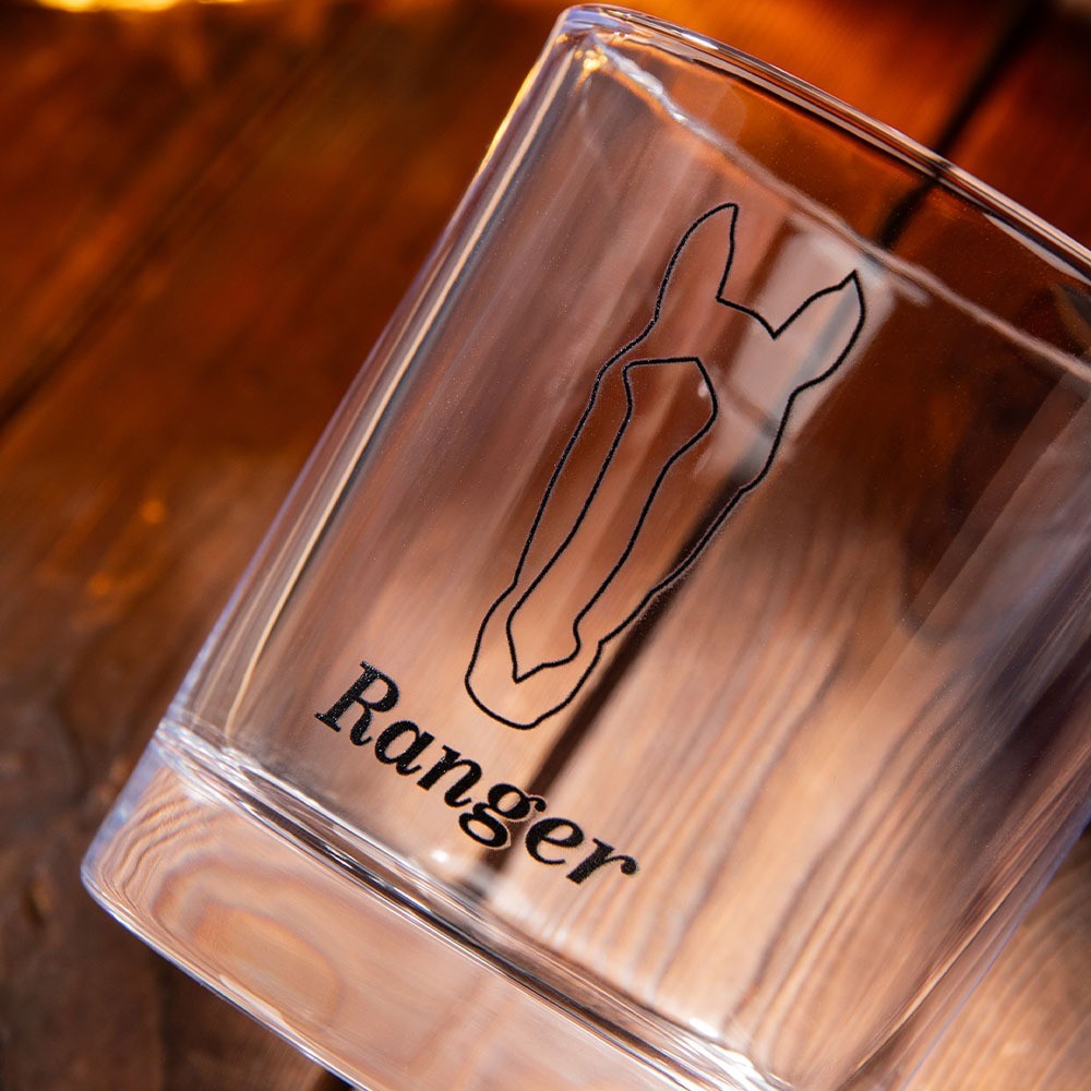 Custom Horse Outline Wine Glass, Name Wine Glass, Horse Head Whiskey Glass, Coffee Cup, Groomsmen Gifts, Boyfriend Gifts, Gifts for Dad/Horse Lovers
