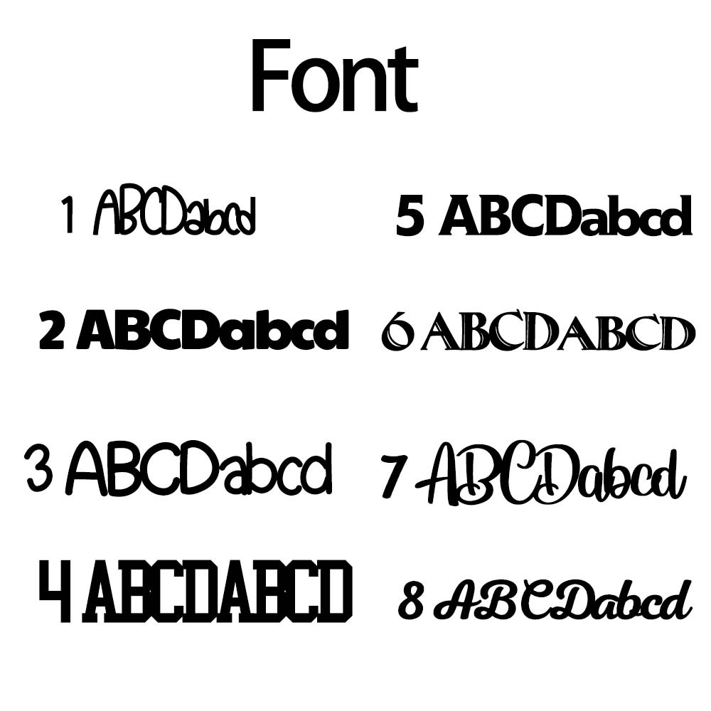font
