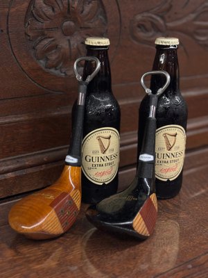 Golf Club Bottle Opener.  Homemade from Repurposed Vintage Golf Drivers, Sports Gifts!  Grads, or birthday, Father's Day, tournaments
