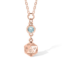 Rose Gold Plated Silver