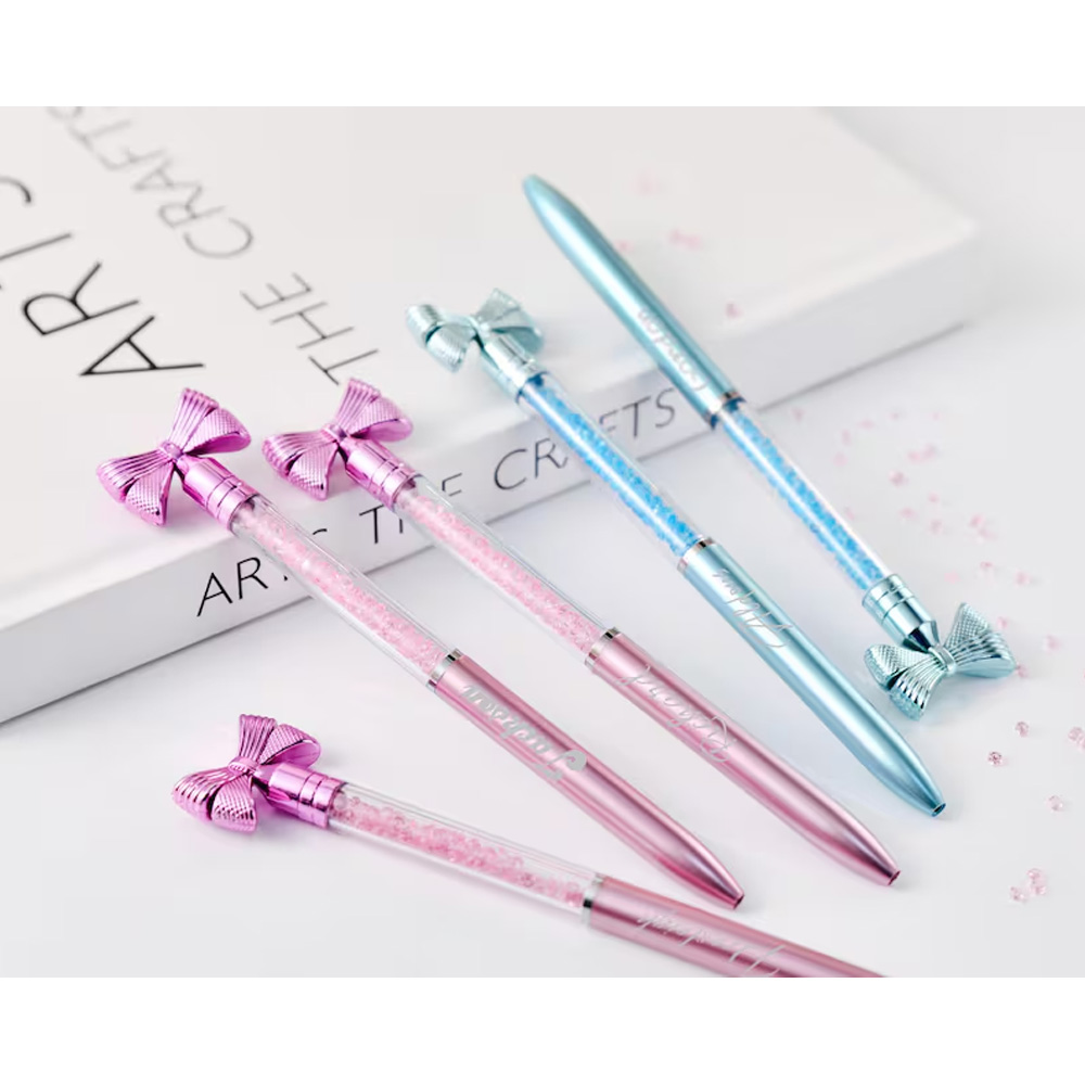 Personalized Bow Ballpoint Pen, Name Teacher Gifts, Elegant Gifts for Women, Unique Gifts for Girls, Back to School Gifts