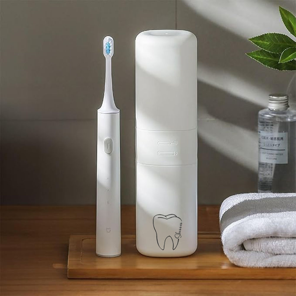 Travel mouthwash Cups Toiletry Cups Portable Toothpaste Toothbrush Storage Box