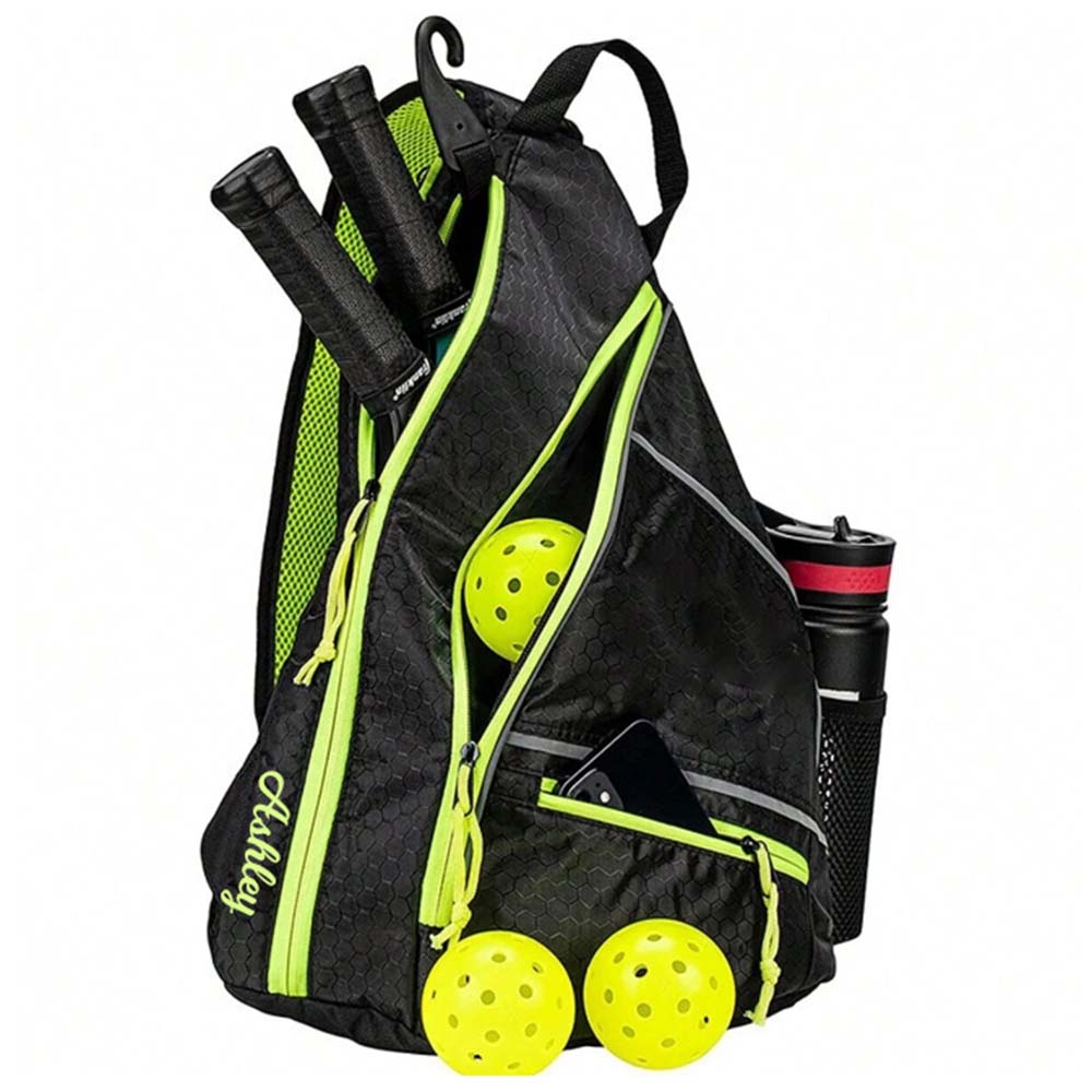 Outdoor Sports Tennis Racket Bag Multi-Functional Lightweight Badminton Bag Large Capacity Pickleball Racket Bag Crossbody Bag