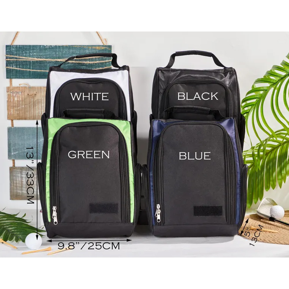 Personalisierte Golfschuhtasche, Bräutigam Geschenk für Golfer&amp;Golfliebhaber, Monogrammierte Canvas Schuhtasche, Sportschuhtasche, Cleat Bag, Weihnachtsgeschenke
