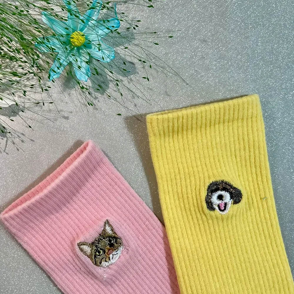 Embroidered Socks