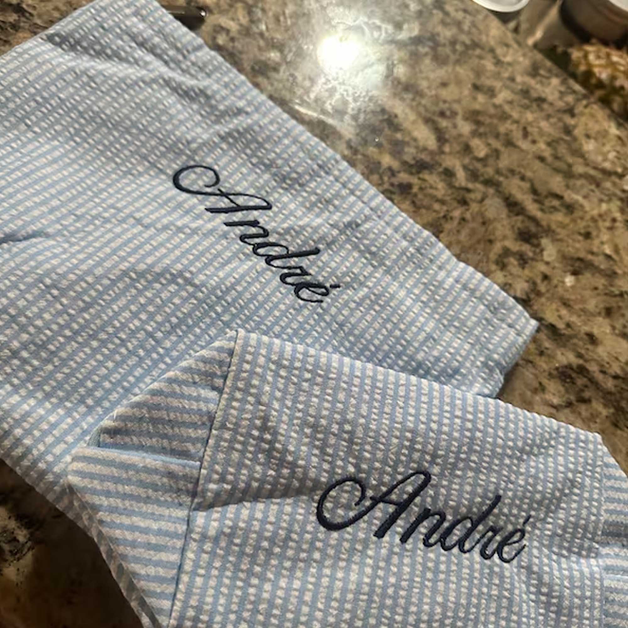 Embroidered