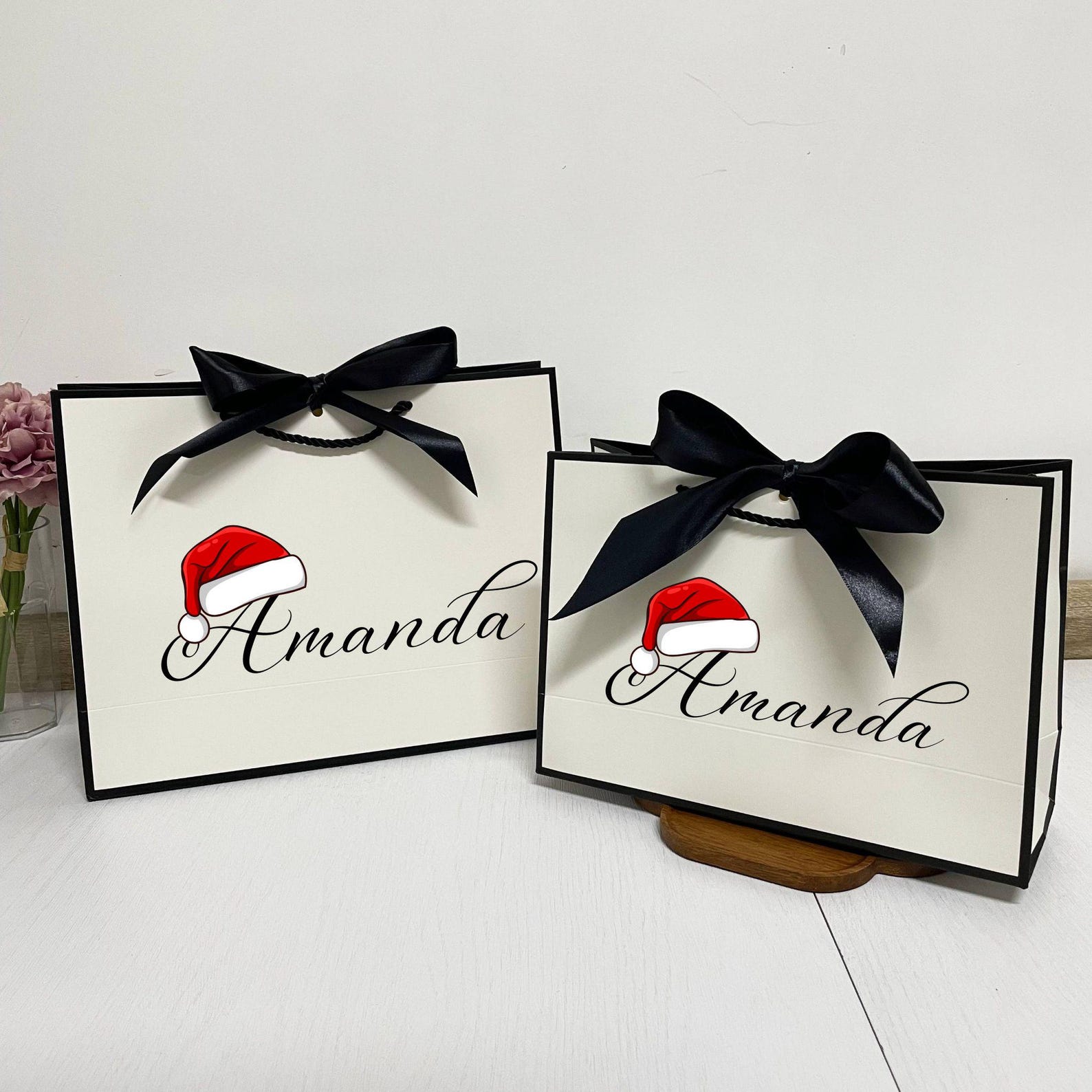 Personalized Christmas Gift Bag, Christmas Gift Bag, Xmas Gift Bags for Kids, Custom Gift Bags, Christmas Party Bags, Christmas Eve Gifts