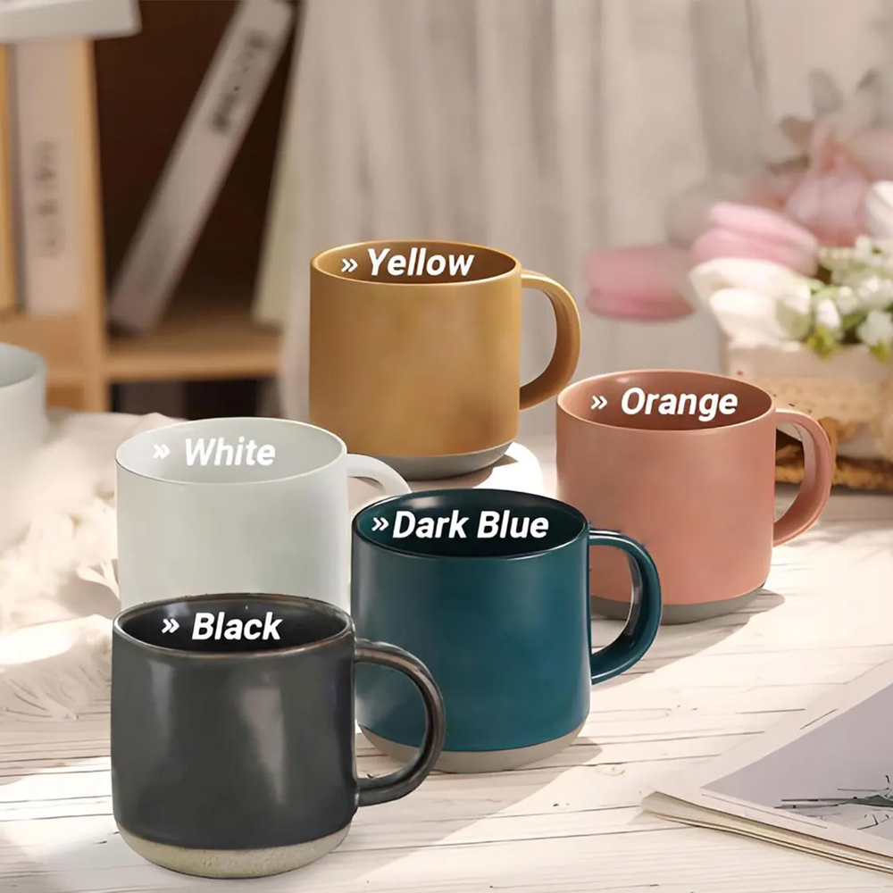 Personalized Pet Photo Watercolor Pottery Mug with Name, Cat/Dog Portrait Hot Cocoa Coffee Mug, Birthday/Anniversary Gift for Family/Pet Lovers/Owners