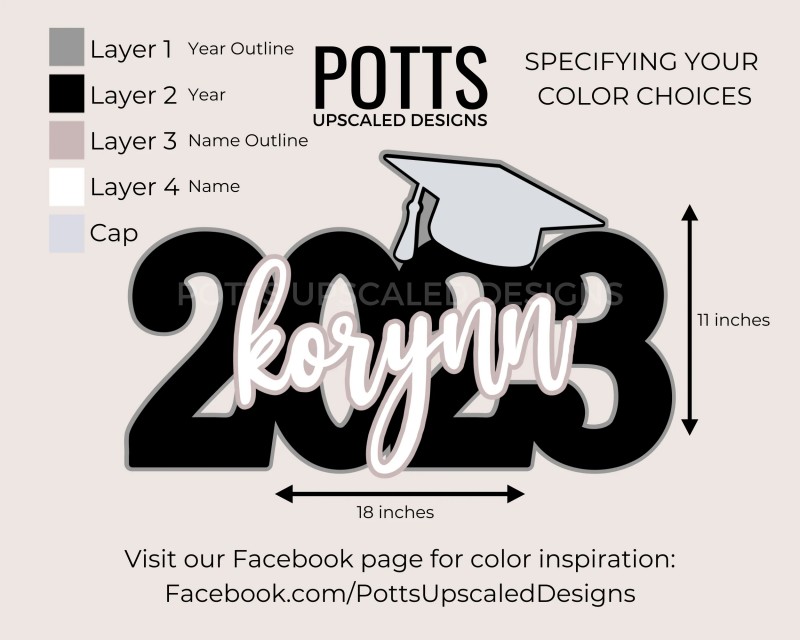 Personalized Deluxe Graduation Sign