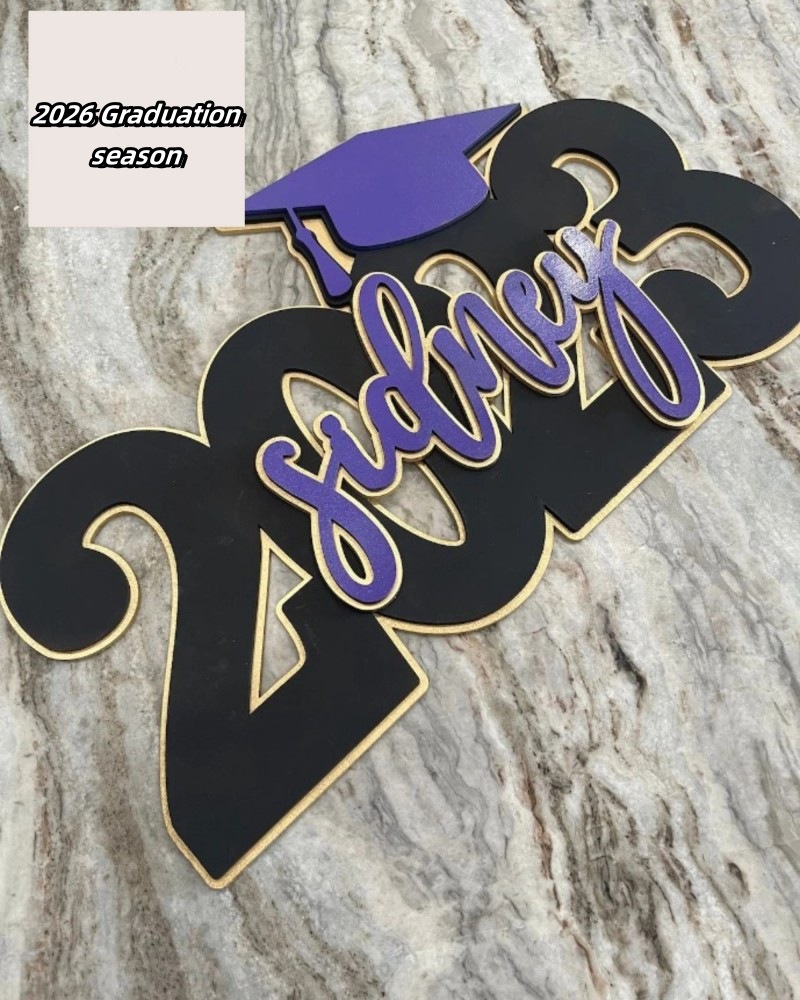 Personalized Deluxe Graduation Sign