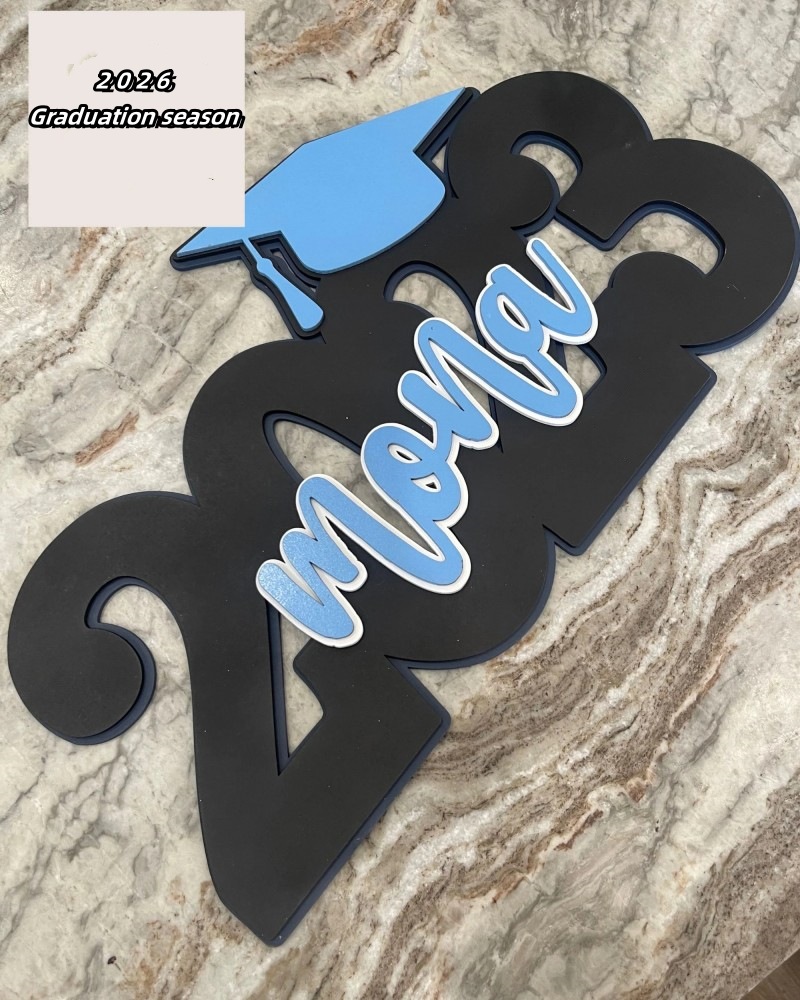 Personalized Deluxe Graduation Sign