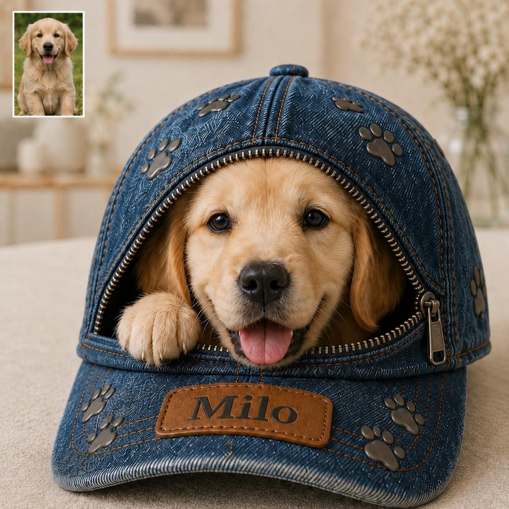 Personalized Pet Photo Hats