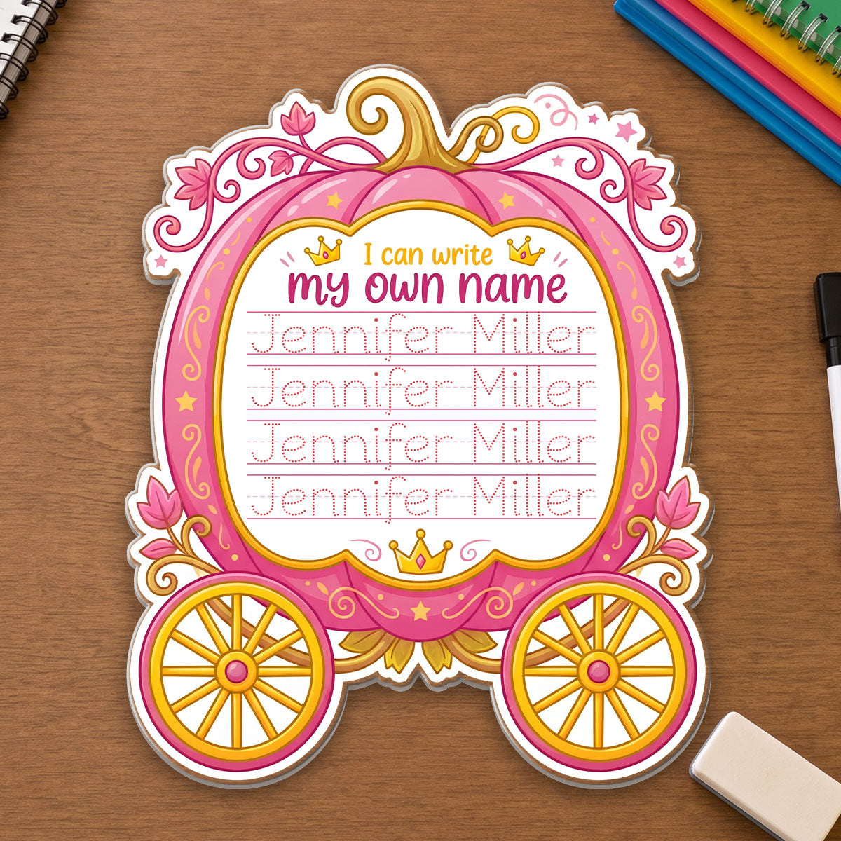 Transportation For Kids, Personalized Acrylic Tracing Board