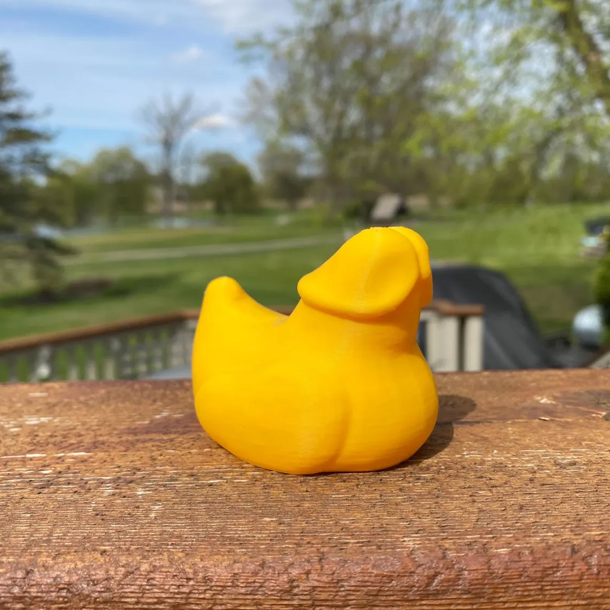 3D Printed Funny Prank Butt Duck, Jeep Duck Novelty Figurine, Cute Duck Tabletop & Car Dashboard Decor, Birthday Gift for Car Lovers/Friends/Men