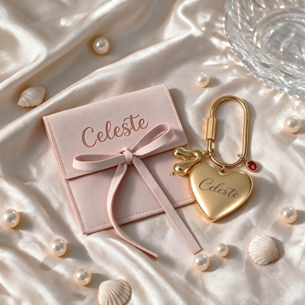 Pocket mirror Keychain, Personalized Initial & Birthstone Charm, Bridesmaid Gift, Wedding Favor, Christmas Gift for Her, Bag Charm,