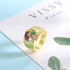 birthstone ring for mom