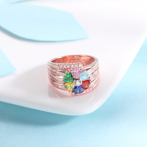 birthstone ring for mom