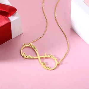  Infinity necklace