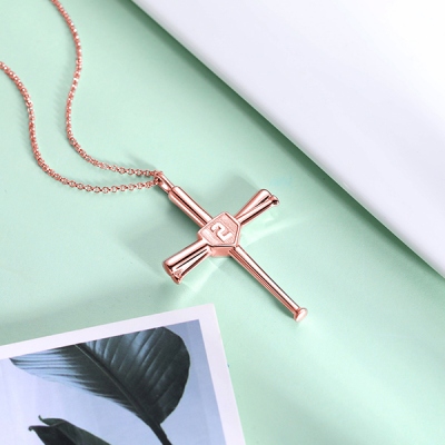 baseball line necklace	