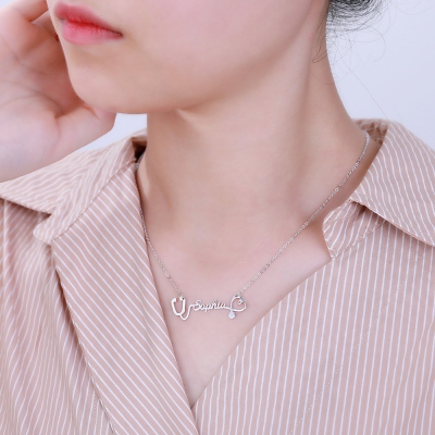 stethoscope necklace