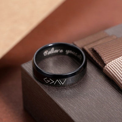  God is greater than the highs and lows ring	