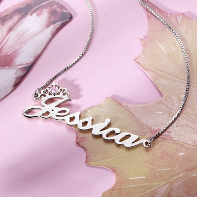 name crown pendant