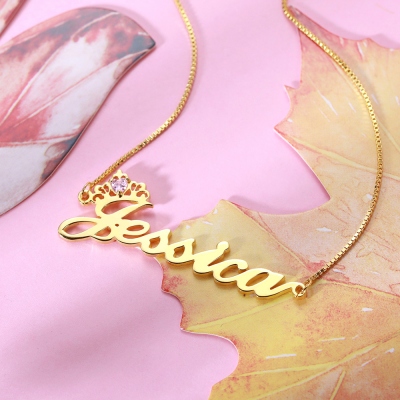 name crown pendant