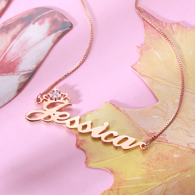 name crown pendant