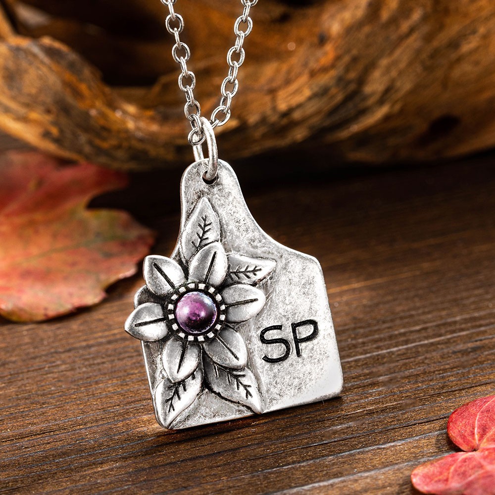 collier de pierres de naissance
