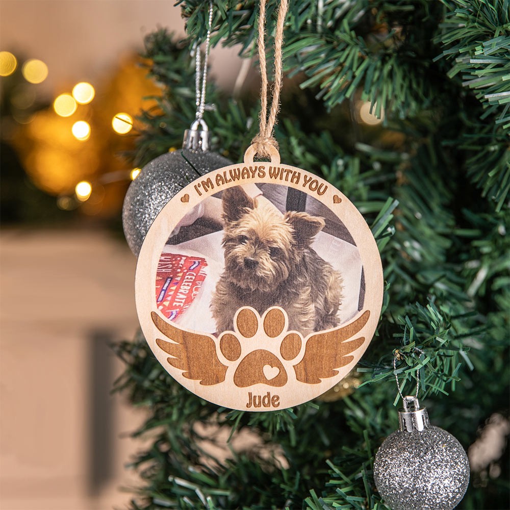pet photo ornament