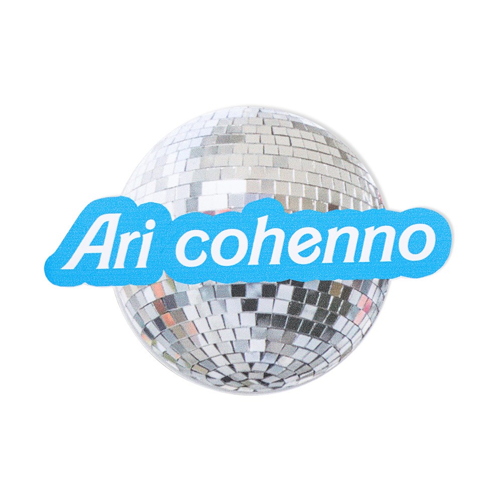 Custom Cute Disco Ball Sticker Vinyl Decal, Stationery/Office Supplies/Bottle Tag, Water Resistant Disco Label, Gift for Family/Friends/Colleagues