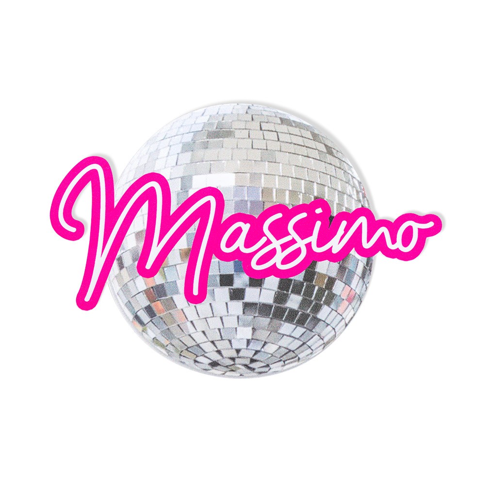 Custom Cute Disco Ball Sticker Vinyl Decal, Stationery/Office Supplies/Bottle Tag, Water Resistant Disco Label, Gift for Family/Friends/Colleagues