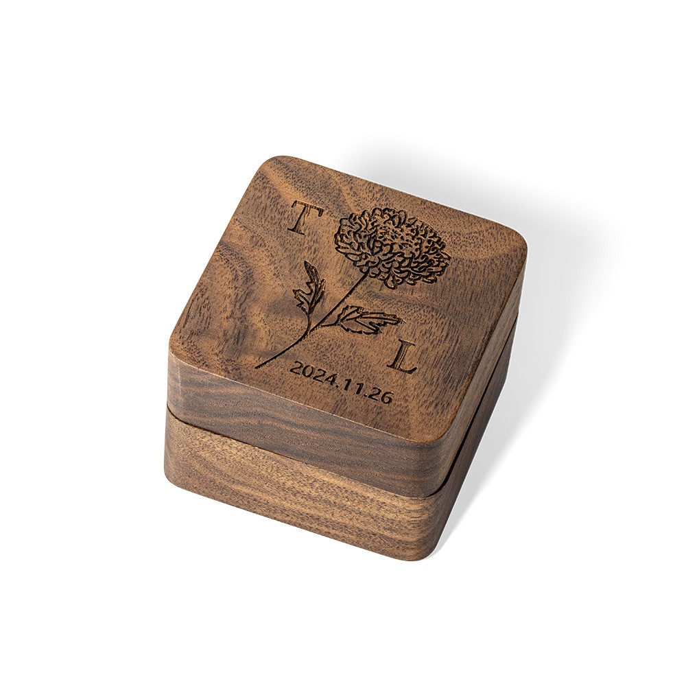 engraved ring box