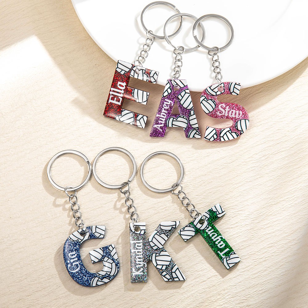 volleyball keychain