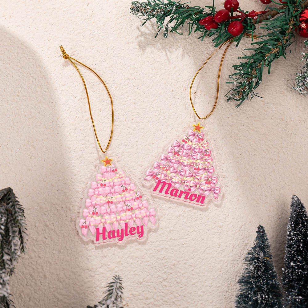 coquette ornament