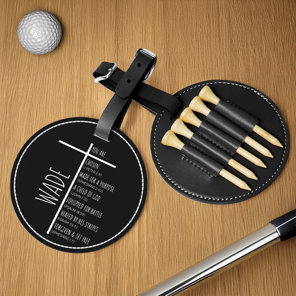 Golf tee holder