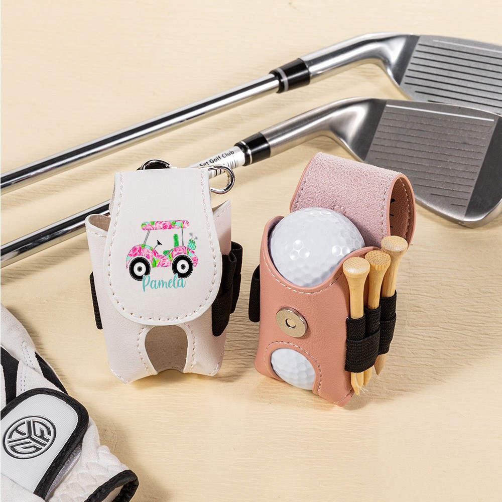 Golf ball bag with name