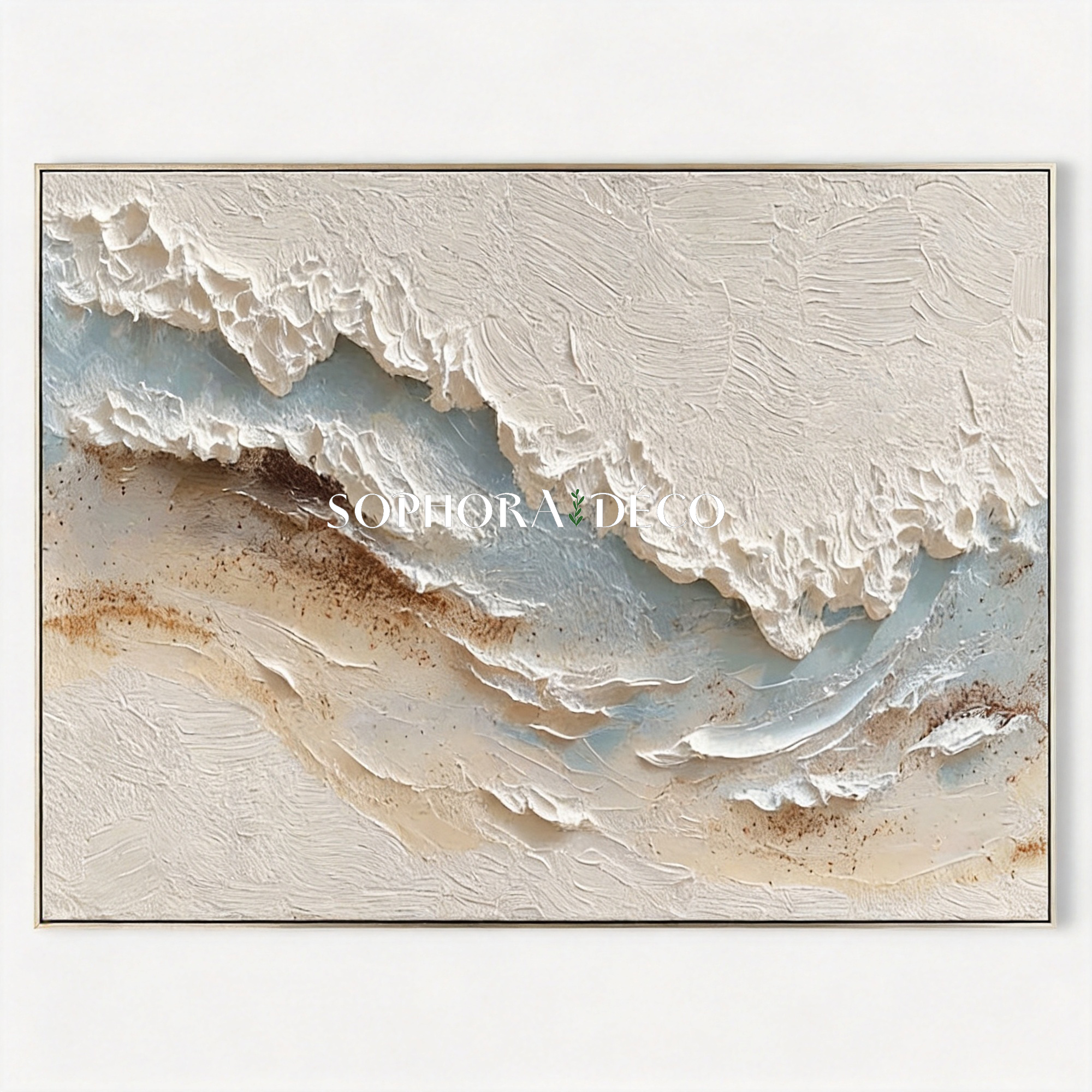 Tableau Marin Texturé ÉCUME