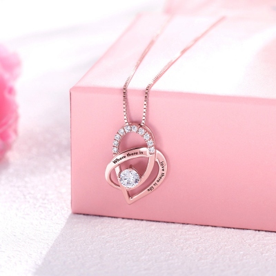 necklace with birthstone