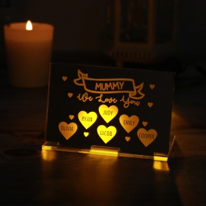 Personalized Candle Holder with Candle Snuffer
