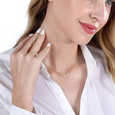 Personalized Smile Name Necklace