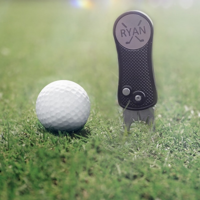 Custom Golf Ball Marker Divot Tool for Men's Gift