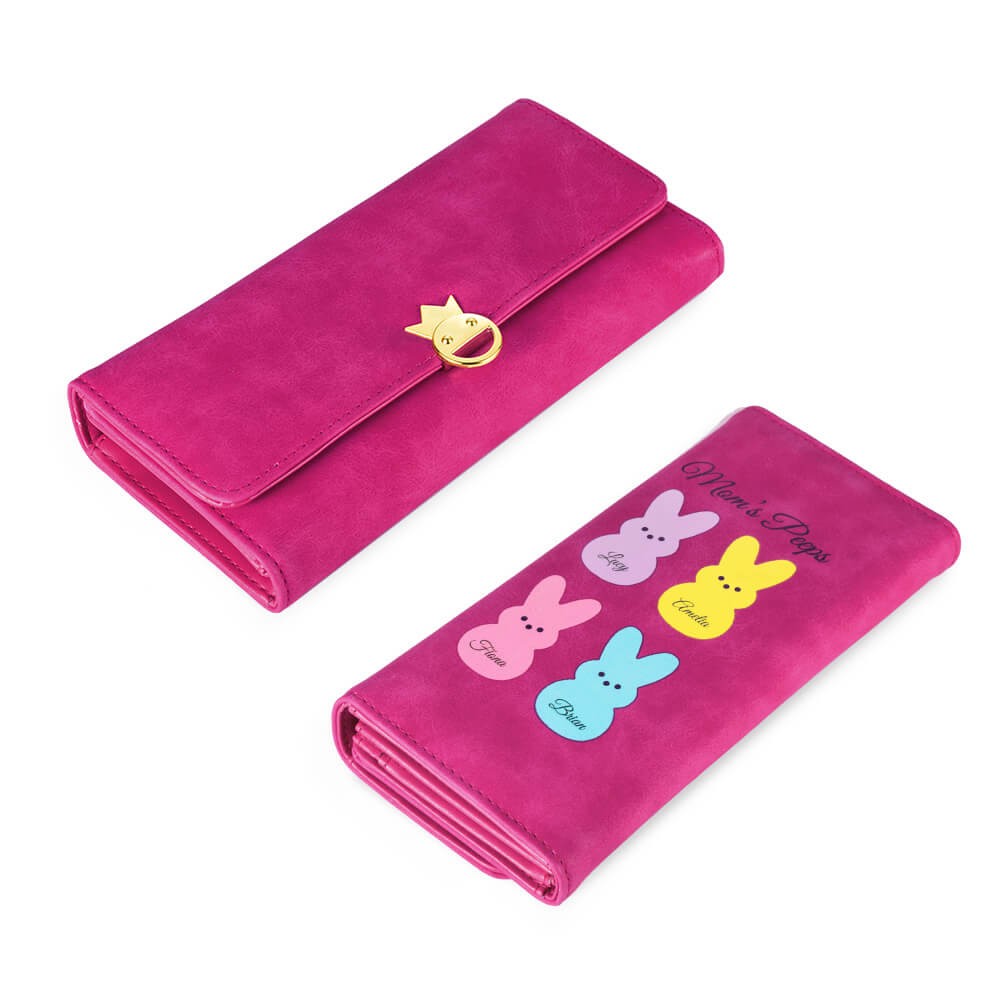 Personalized Easter Bunny Wallet