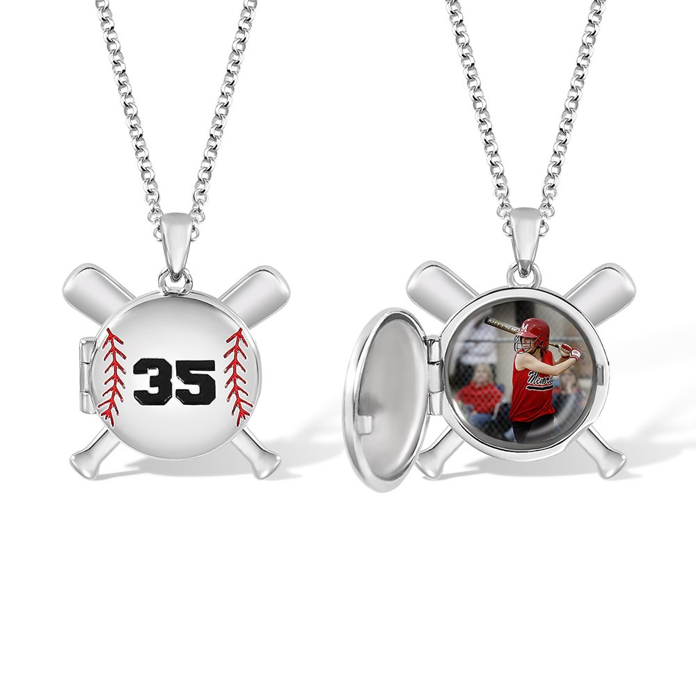 Softball necklace