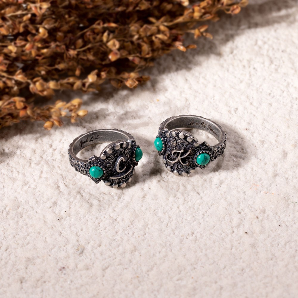 turquoise engagement