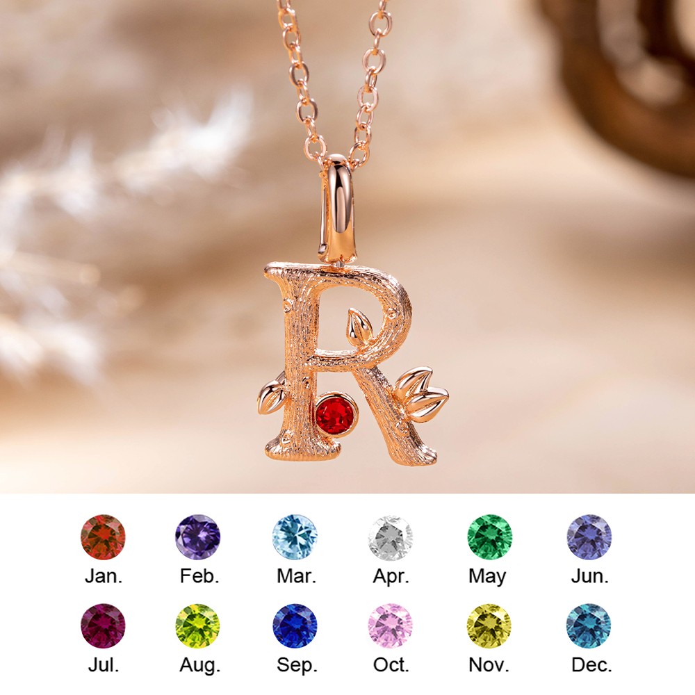 birthstone necklace